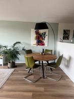 Opnieuw aangeboden! 6 Bree’s New World Luna eetkamerstoelen, Ophalen, Overige kleuren, Leer, Zo goed als nieuw