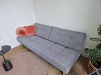 Innovation Living Slaapbank Splitback - Grijs, Ophalen, 210 cm, Tweepersoons, Zo goed als nieuw