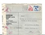 cencuur brief vanuit Zwitserland, Ophalen of Verzenden, Gestempeld