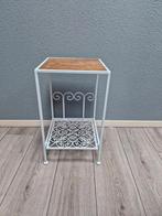 Barok Bijzettafeltje - 29x29x50cm, Huis en Inrichting, Tafels | Bijzettafels, 45 tot 60 cm, Minder dan 55 cm, Metaal of Aluminium