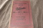 Velocette MOV MAC MSS 1949 motorcycle instruction book, Motoren, Ophalen of Verzenden, Overige merken