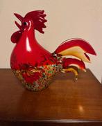 Prachtige haan van glas 6,4 kg., Antiek en Kunst, Ophalen