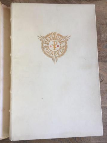  De Heylighe Evangelia 1939 gravures Jan Giesen perkament beschikbaar voor biedingen