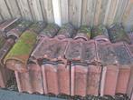 Gebruikte donkerrode betonpannen/sneldekkers, Doe-het-zelf en Verbouw, Dakpannen en Dakbedekking, Overige materialen, Gebruikt