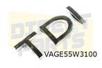 Volkswagen Jetta III/Passat B6 embleem tekst "TDI" (739 chro, -, -, Nieuw, -