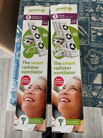 SpeedComfort Radiator Ventilatoren - Trio + Extension Set beschikbaar voor biedingen