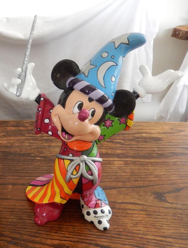 Britto Mickey Mouse., Verzamelen, Disney, Zo goed als nieuw, Beeldje of Figuurtje, Mickey Mouse, Ophalen