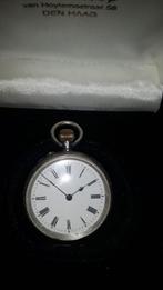 Zilveren zak horloge met Zwitserse ankergang, Zilver, Ophalen