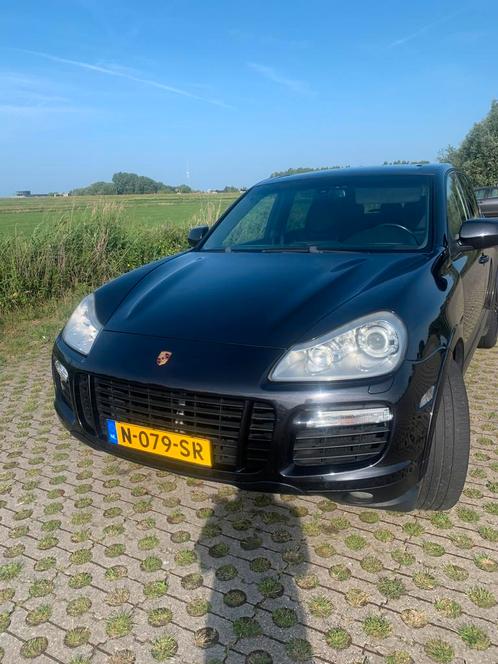 Porsche Cayenne 4.8 Turbo Tiptronic S 2007 Zwart, Auto's, Porsche, Particulier, Cayenne, 4x4, ABS, Adaptive Cruise Control, Airbags