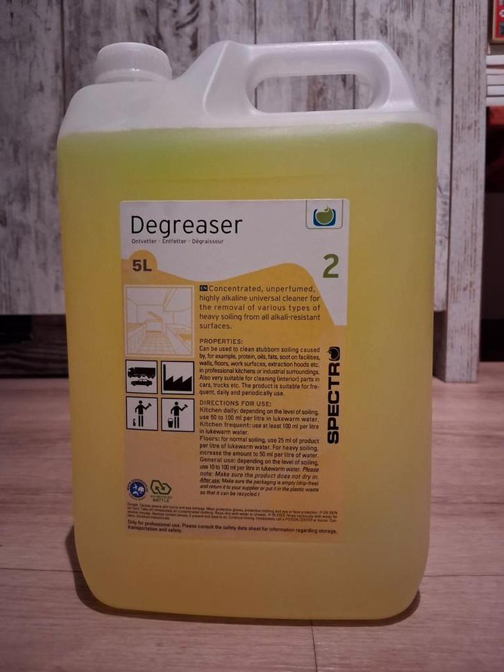 Super Ontvetter - Krachtige Reiniger 5L, Zakelijke goederen, Machines en Bouw | Onderhoud en Reiniging, Ophalen of Verzenden