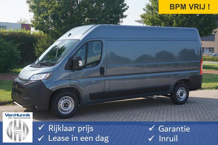 Peugeot Boxer 35+ Heavy 2.2HDI 180PK EAT8 Automaat L3H2 BPM, Auto's, Bestelauto's, Bedrijf, Te koop, ABS, Achteruitrijcamera, Airbags