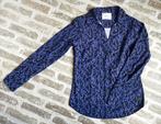 Paarse Travelstof Blouse Aime Maat S, Paars, Ophalen of Verzenden, Zo goed als nieuw, Maat 36 (S)