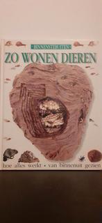 Binnenstebuiten - zo wonen dieren - Barbara Taylor - Nieuw !, Ophalen of Verzenden, Nieuw, Overige diersoorten, Barbara Taylor