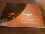 Thorens TD platenspeler handleiding, Ophalen of Verzenden, Zo goed als nieuw