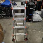 ladder, Doe-het-zelf en Verbouw, Ophalen, Gebruikt, Ladder, Opvouwbaar of Inschuifbaar