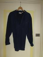 vintage donkerblauwe silk/zijde/zijden blouse, Ophalen of Verzenden, Zo goed als nieuw, Maat 38/40 (M), Blauw