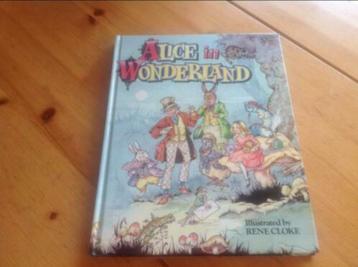 Boek Alice in Wonderland Engelse versie prachtige tekeningen beschikbaar voor biedingen