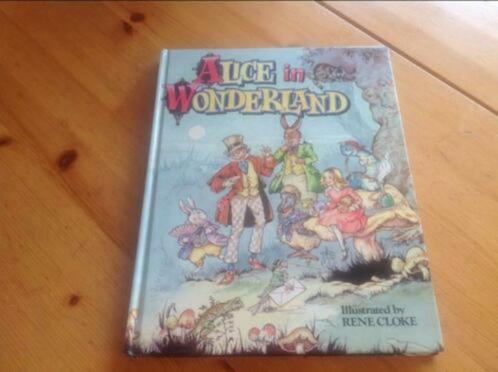 Boek Alice in Wonderland Engelse versie prachtige tekeningen, Boeken, Sprookjes en Fabels, Zo goed als nieuw, Ophalen of Verzenden