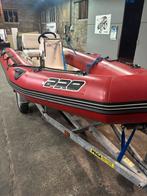 Zodiac Pro RIB/rubberboot 4,20m met Pega trailer + afdekzeil, Watersport en Boten, Rubberboten, Zo goed als nieuw, Benzine, Minder dan 70 pk