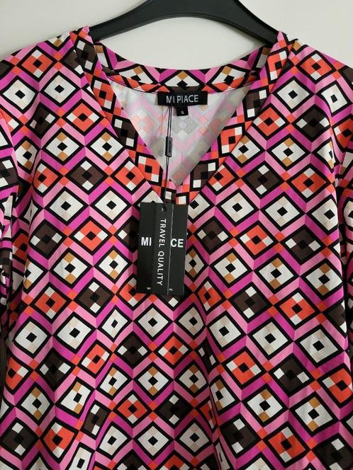 Mi Piace travelstof top met 3/4 mouwen maat S, Kleding | Dames, Tops, Nieuw, Maat 36 (S), Roze, Lange mouw, Ophalen of Verzenden