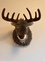 Pluche Rendier Kop voor aan de Muur, Ophalen of Verzenden, Zo goed als nieuw