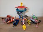 Paw Patrol uitkijktoren, pups, Ryder, Sky Chase, Marshall,, Ophalen of Verzenden, Gebruikt