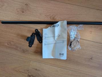 IKEA HULTARP Stang/rail Zwart beschikbaar voor biedingen
