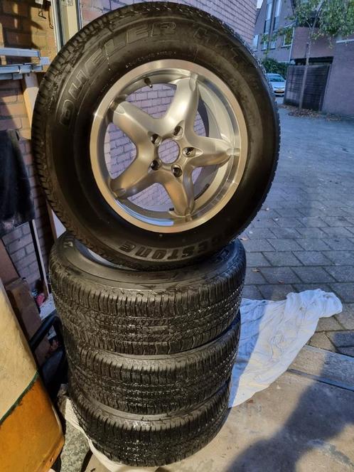 LORINSER VELGEN MET BAND, maat 285x60xr18, breed J10, 5x130, Auto-onderdelen, Overige Auto-onderdelen, Ophalen