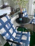 Stalen tuinset, Overige materialen, Zo goed als nieuw, Tuinset, Ophalen