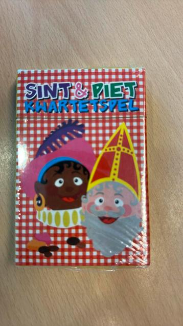 Kwartetspel Sint & Piet - vintage, verzamel tijdsbeeld beschikbaar voor biedingen