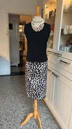 IRIE WASH/PAUW panterprint rokje mt M , 64 cm lang, Maat 38/40 (M), IRIE WASH, Bruin, Nieuw