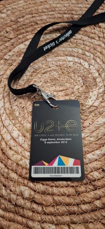 U2 i+e Tour 2015 Collector's Ticket Amsterdam beschikbaar voor biedingen
