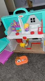 Little people huis, Kinderen en Baby's, Speelgoed | Fisher-Price, Met licht, Zo goed als nieuw, Ophalen