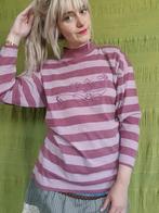 Vintage shirt / trui / pullover - gestreept - jaren 90-M/38, Gedragen, Maat 38/40 (M), Vintage, Ophalen of Verzenden