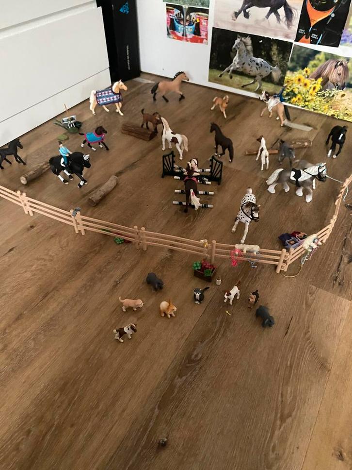 Veel Schleich leuk als startset, Verzamelen, Speelgoed, Zo goed als nieuw, Ophalen of Verzenden