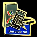 Philips Service SA pin (2), Verzamelen, Speldjes, Pins en Buttons, Verzenden, Nieuw, Merk, Speldje of Pin