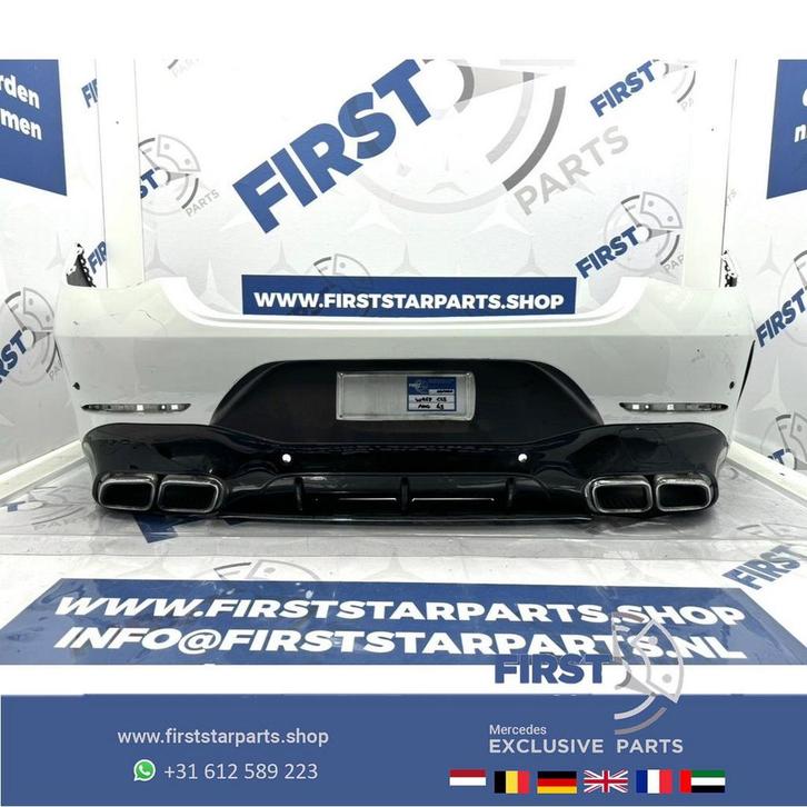 A2578850801 W257 CLS AMG ACHTERBUMPER COMPLEET 63 2017-2025, Auto-onderdelen, Carrosserie en Plaatwerk, Bumper, Mercedes-Benz
