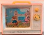 Fisher Price Giant Screen Music Box Wind Up TV Vintage 1960s, Ophalen of Verzenden, Gebruikt