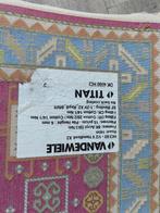 Zuiver Handlook Tapijt - Uniek kazak Design, Minder dan 50 cm, Gebruikt, 50 tot 100 cm, Wit