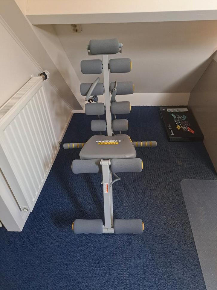 Rock Gym Fitnessapparaat - Buikspiertrainer, Sport en Fitness, Fitnessapparatuur, Nieuw, Overige typen, Buik, Metaal, Ophalen