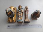 Set Egyptische beeldjes., Verzamelen, Beelden en Beeldjes, Ophalen of Verzenden, Zo goed als nieuw