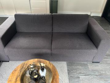 Grijze 3-zits bank - 207cm breed beschikbaar voor biedingen