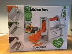 Kitchen hero spiralizer, Ophalen of Verzenden, Zo goed als nieuw, 3 snelheden of meer, 4 liter of meer