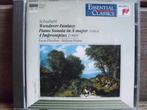 F. Schubert "Piano Sonata, 4 Impromptus" CD, Ophalen of Verzenden, Romantiek, Gebruikt, Kamermuziek