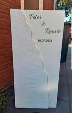 Welkomstbord te huur €25 incl tekst naar keuze, Hobby en Vrije tijd, Feestartikelen | Verhuur, Ophalen