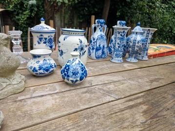 9 Delftsblauwe items beschikbaar voor biedingen