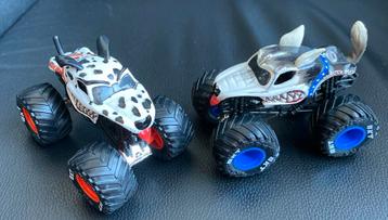 Monster trucks Husky en Dalmatian beschikbaar voor biedingen