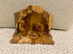 Prachtige houten kerststal, Antiek en Kunst, Antiek | Religie, Ophalen of Verzenden