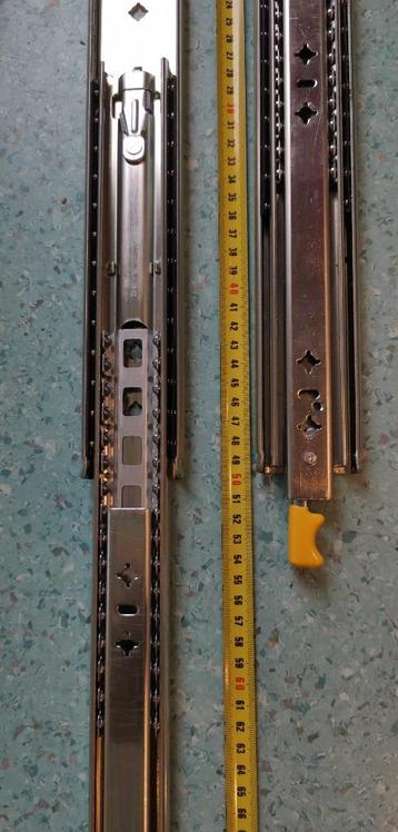 heavy duty geleiders 50 cm (uitgeschoven 100 cm) beschikbaar voor biedingen