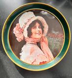 Coca-Cola dienblad - Reproductie jaren '60 Inclusief glazen!, Ophalen of Verzenden, Nieuw, Rond, Metaal